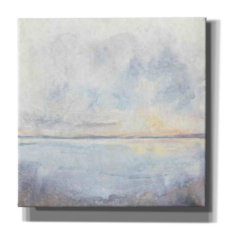 «Sea Mist I» par Tim O'toole, art mural sur toile, H 12 po x l 12 po x P 0,75 po
