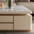 Luxury-Style Square Marble Coffee Table-768598662