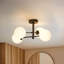 Demetro Glass Semi Flush Mount-1348482087
