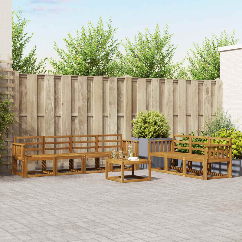  Outdoor Sofa Set Sectional Garden Furniture Terrace Seating Modern