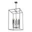 Lustre 8 lumières Gaultier noir mat + or Mordern-123223084