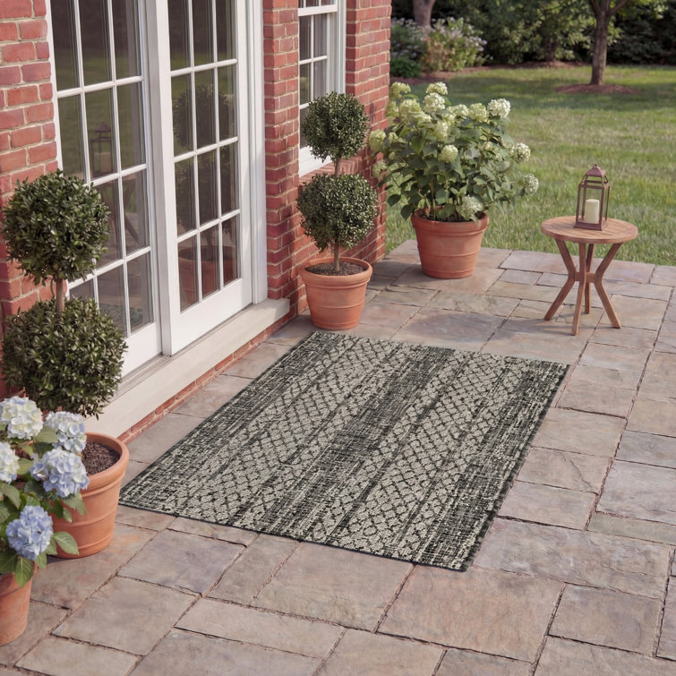 Tapis intérieur / extérieur à rayures Herefordshire Performance