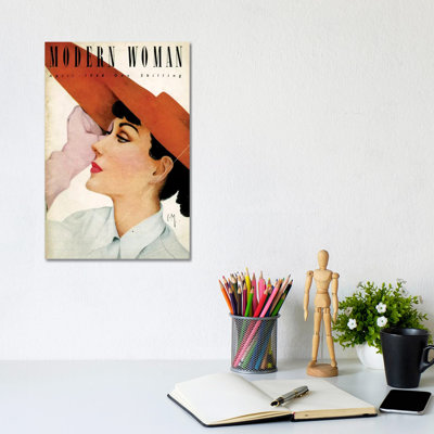 1948 Modern Woman Magazine Cover by The Advertising Archives - Gallery-Wrapped Canvas Giclée on Canvas