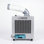 Equator 7000BTU Weatherized Outdoor Air Conditioner / Spot Cooler, Fan IP24 Casters 110V + Drip Pan Kit