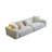White Cotton and linen Modular Sofa-386081082-386081080