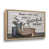 White Oak Floater Frame