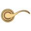 Door Lever with Round Rosette Multipack