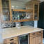 Carreau de plancher et de plancher en verre brique 3 "x 12" Glister