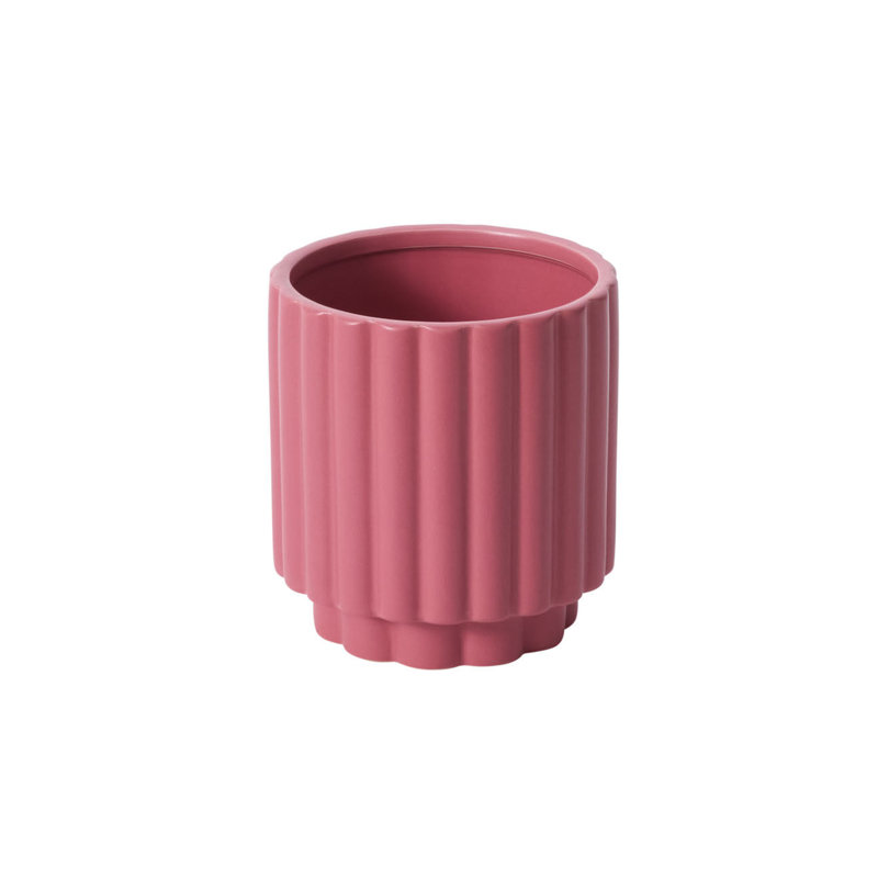 Pot Carmen, Pink, 6in