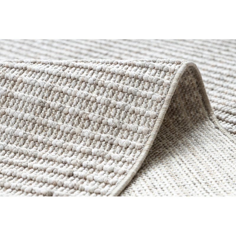 Damica Solid Colour Flatweave Area Rug, Rectangular 160 x 220cm