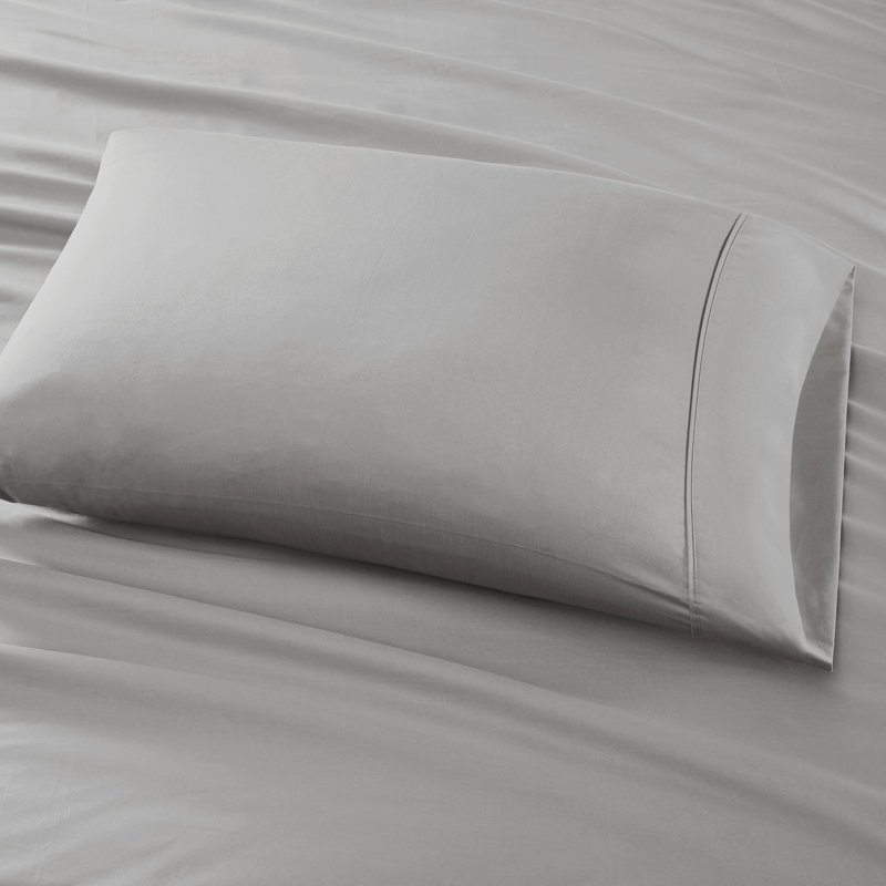 Ensemble de draps en satin de coton 800 fils à densité de tissage 800, Ensemble de draps pour grand lit + 1 drap-housse +
