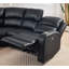 Canapé modulaire inclinable électrique en cuir 7 pièces avec rangement, porte-gobelet et DEL 7 pièces-2008053693