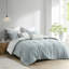 3 édredons en coton - rayures de couleur naturelle et imprimé respirant double / grand-122457645-122457649