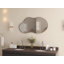 Buckwalter Asymmetrical Metal Framed Wall Accent Mirror-327276011-327276009