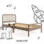 Lit simple Porto-121932988