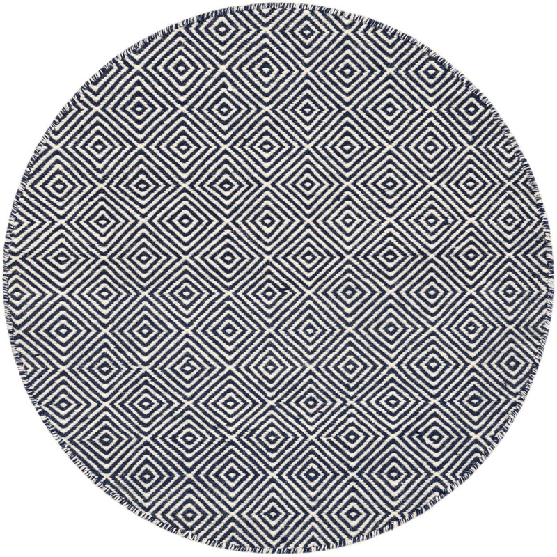 Tapis contemporain Contemporary, Rond 3 pi 1 po