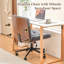 Chaise de bureau pivotante rembourrée Mitchem-2048339189