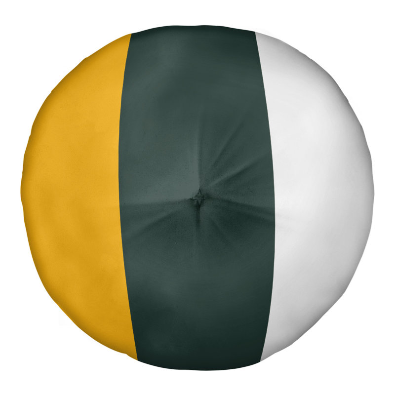  Coussin de sol touffeté, 26 po x 26 po, Green Accent