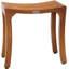 Asia Curve 18" W Teak Shower Bench-481662597