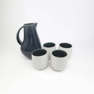 Borgen Goblet 5 Piece Pitcher Set