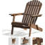 Chaise Adirondack pliante en bois Annael