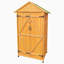 Rangement à outils en bois naturel pour grande cour 68,50 po x 22,83 po x 40,35 po