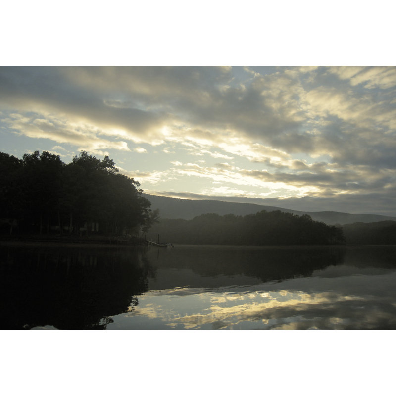 Vintage Smith Mountain Lake I - Wrapped Canvas Art Prints, 81cm H x 122cm W x 3.8cm D