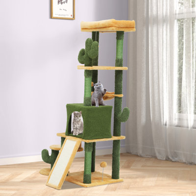 Arbre à chat 60 po Cactus