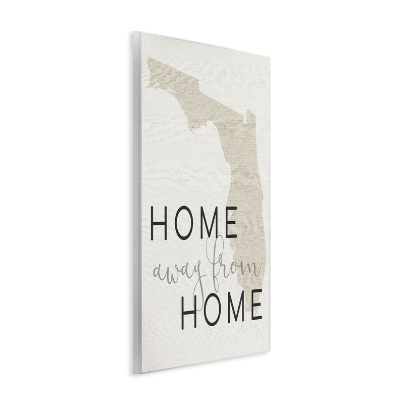 "Home Sweet Florida" par Daphne Polselli, 19" H x 13" W
