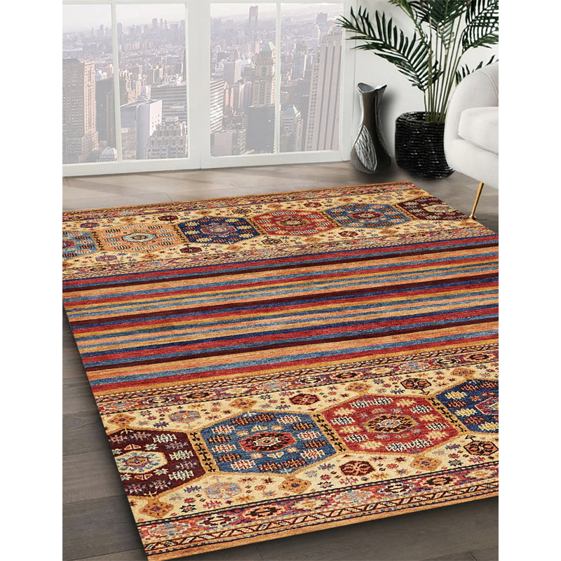 Tapis abstrait moderne 605, Rectangle 7 pi x 9 pi