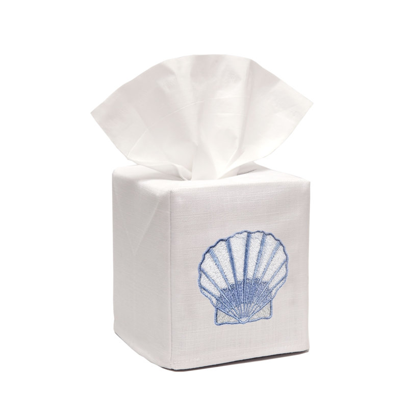 Housse pour boîte de tissu Scallop