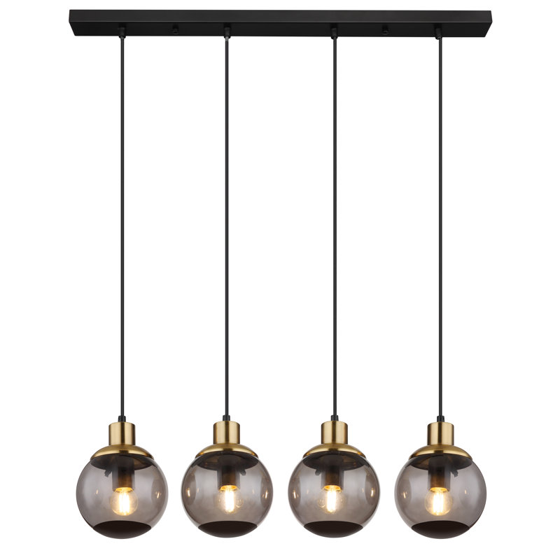 Mukesh 4 - Light Matte Black Pendant