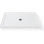 Base de douche L 48 po x l 32 po avec drain en acier inoxydable, plateau et plateau de douche antidérapants avec surface solide, drain central