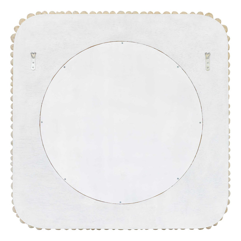 Uttermost Merak Teak Mosaic Mirror