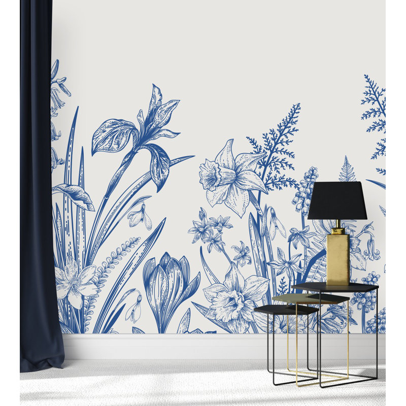 Peel & Stick Wall Mural, 8.34' W x 8.34' L