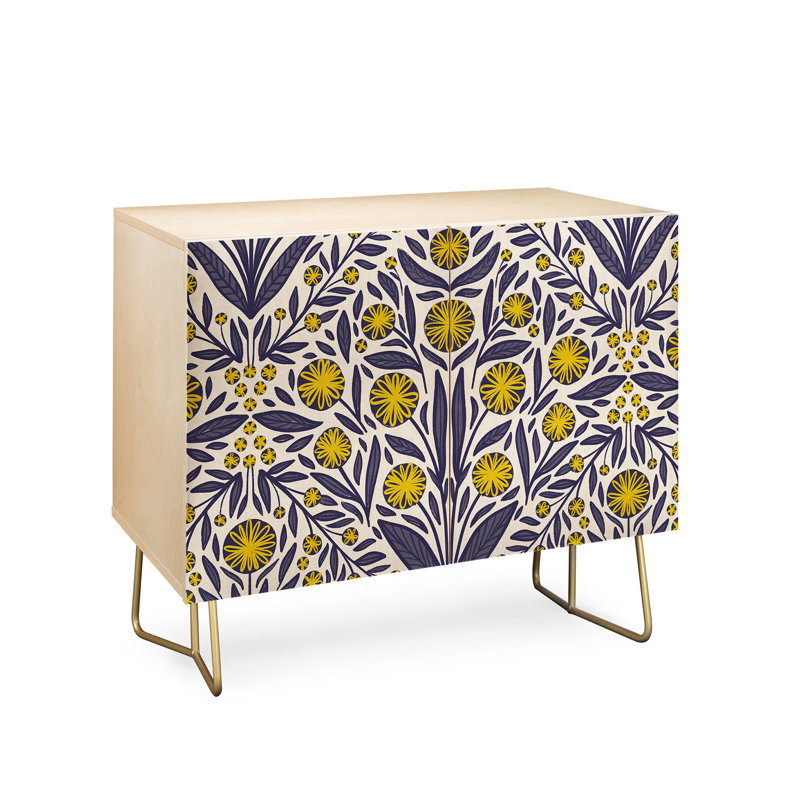 Lamptrai Accent Cabinet, Gold