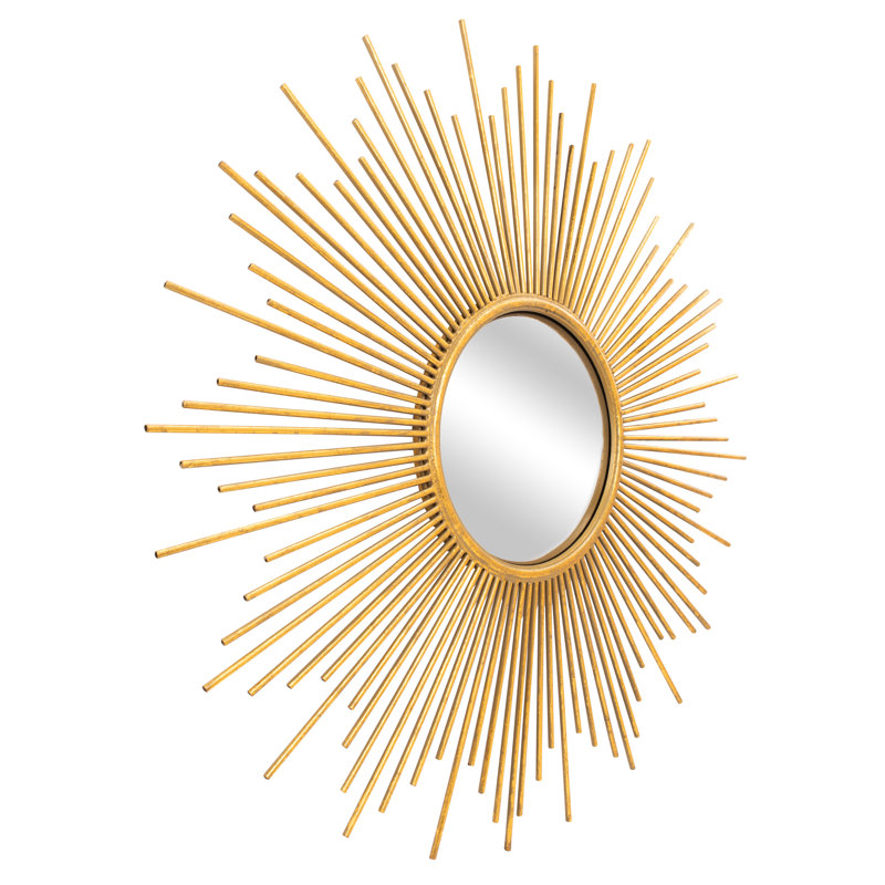 Bustamante Metal Flat Wall Mirror