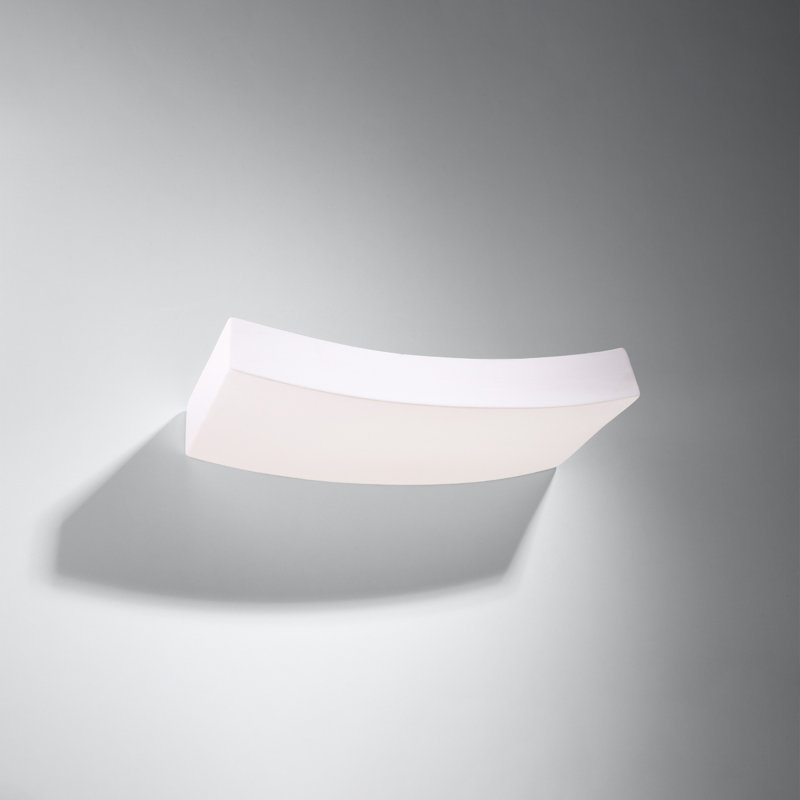 Ceramic Flush Mounted Sconce