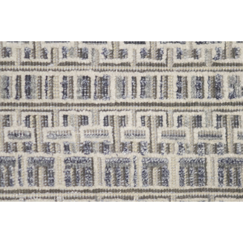 Hand-Knotted High-Quality Gray Area Rug