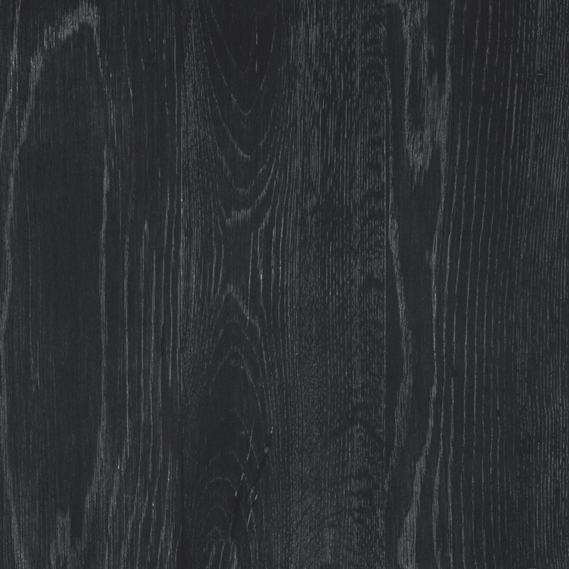 Solid Wood Sled End Table, Meadow Black