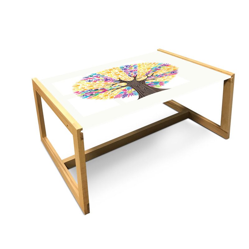 Jakeyla Sled Coffee Table, 90cm H x 62cm W x 40cm D