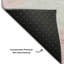 Tapis rose Prisco lavable à la machine de qualité supérieure-1042923915