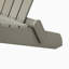 Chaise Adirondack en plastique avec table Bethanne-1656696102