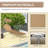Outdoor Lounge Chair, Adjustable Folding Chaise Lounge, Tanning Chair With Sun Shade For Beach, Camping, Hiking, Backyard, Chair-1560848297