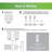 5 in. W x 5 in. D x 108 in. H Privacy Line Post