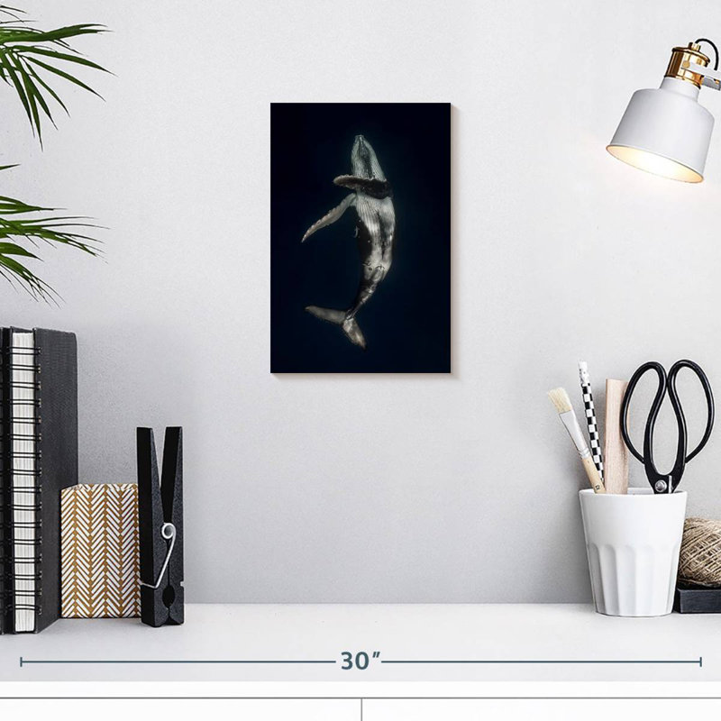 Brampt Dancing Humpback Whale, 12" H x 8" W