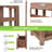  Howes Outdoor Wood Planter Raised Bed With Trellis(2-Pack)