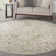 Haydel Machine Washable Area Rug in Blue