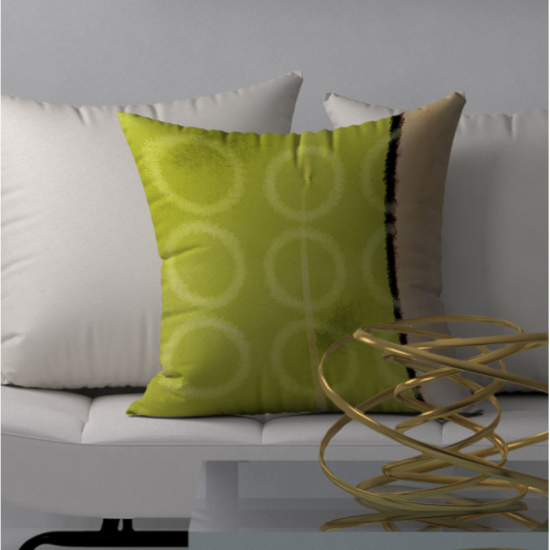 Housse de coussin carré transparent VIP/insert, H 24 po x l 24 po