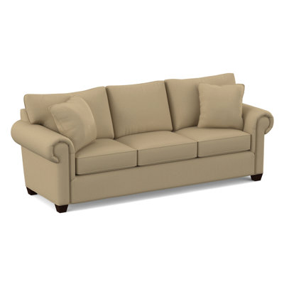 Grace 86" Round Arm Sofa with Reversible Cushions